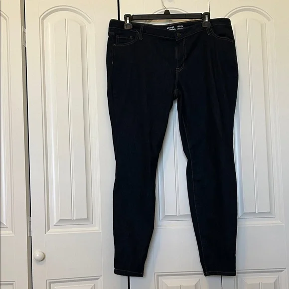 Women's dark denim Jeans - Picture 1 of 6